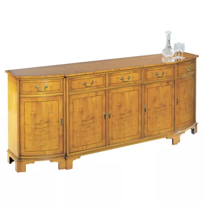 Bevan Funnell 5-Türiger Sideboard mit Schubladen in Eibe