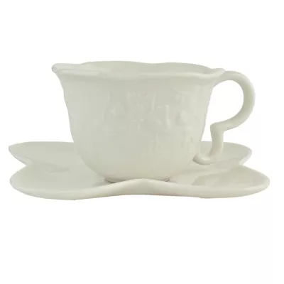 Clayre & Eef Kaffeetasse mit» Ø 15x7 cm / 0,12L