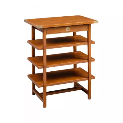 "Glasgow" Etagere Holz mit Schublade