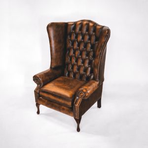 Chesterfield Ohrensessel "Grand Queen Anne Chair"