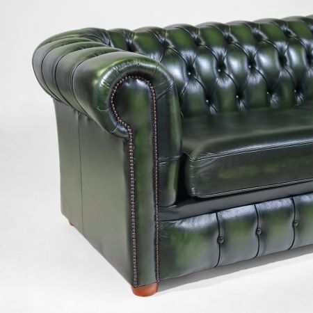 "London Classic" 3-Sitzer Original englisches Chesterfield Sofa