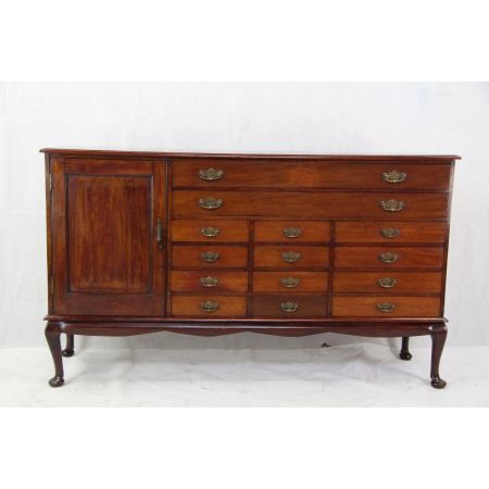 Sideboard Edwardian Original Mahagoni 