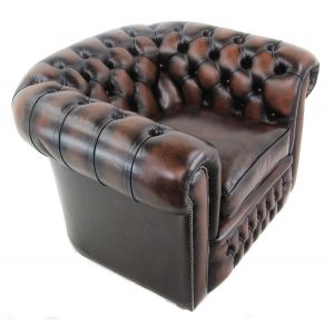 Chesterfield Ledersessel, Original englischer "London Classic" Sessel