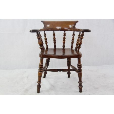 Eiche Armlehnenstuhl Captain Chair "Victorian" aus England