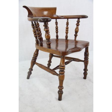 Eiche Armlehnenstuhl Captain Chair "Victorian" aus England