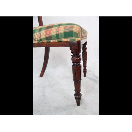 Set of 6 Chairs  Ballonbackchairs Ballonstühle Mahagoni 1860 Original