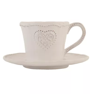 Clayre & Eef Kaffeetasse mit» Ø 15x8 cm / 220 ml