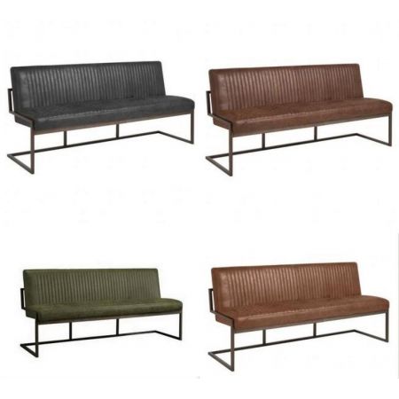 Esszimmerbank Vera 135 cm, dunkelbraun