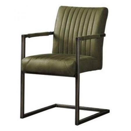 Esszimmerstuhl Vera mit Armlehnen, dunkelbraun Sofort Lieferbar