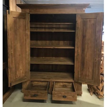 Industrial Style Kleischerschrank Franky mit ländlichen Einflüssen