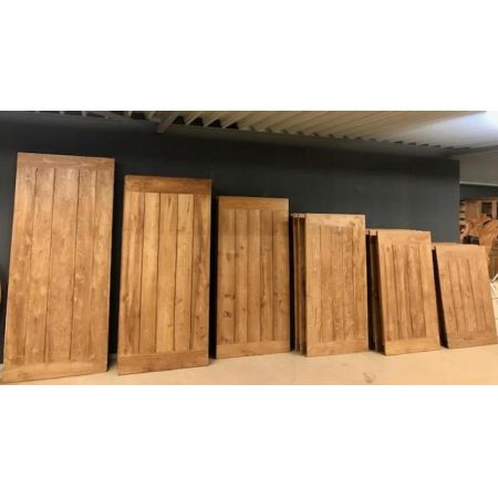 Gartentisch "Rex" aus Massivholz mit Blockbeinen