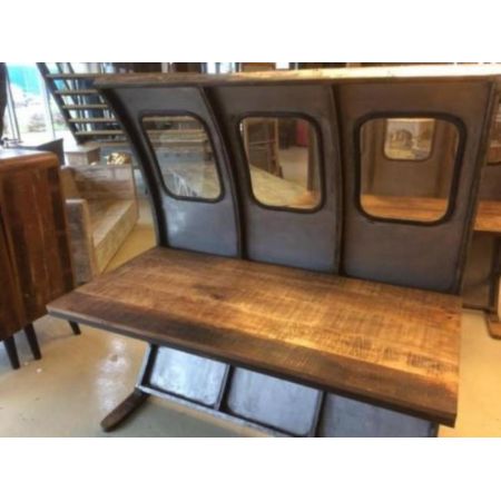 Vintage Pilotenschreibtisch