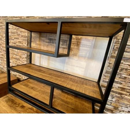 Offenes Bücherregalsystem Craig im Industrial Style