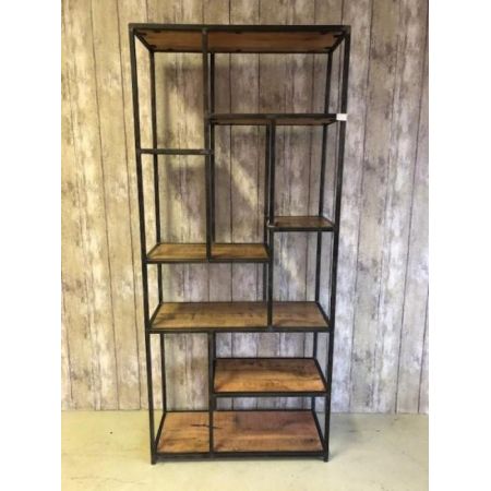 Industrial Style Bücherwand / Raumteiler Knox