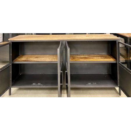 Metallisches Sideboard