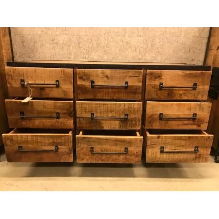 Industrielles "Postschrank" Sideboard
