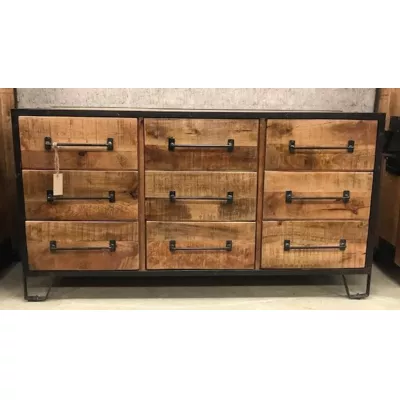 Industrielles "Postschrank" Sideboard