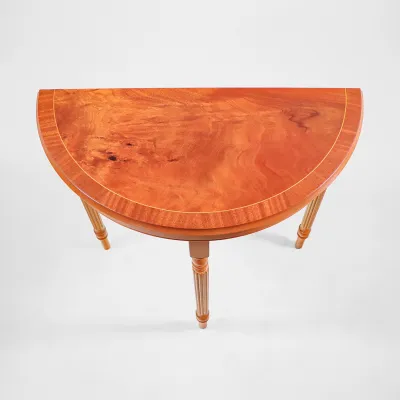 Regency Style Hall Table in Mahagoni / Eibe