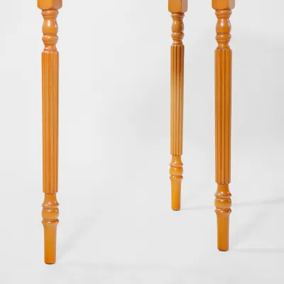 Regency Style Hall Table in Mahagoni / Eibe