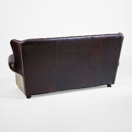 In Birch Antique Rust, ohne geknöpfte Armlehnen & Ohren