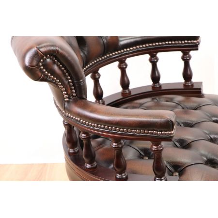 Chesterfield Drehstuhl Swivel Sailchair