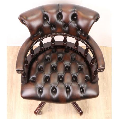 Chesterfield Drehstuhl Swivel Sailchair