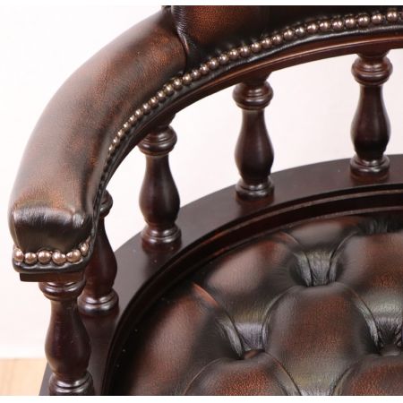 Chesterfield Drehstuhl Swivel Sailchair