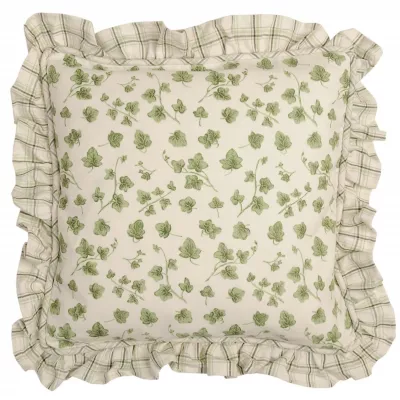 Kissenhülle "Ivy Girlande" 40*40 Karo