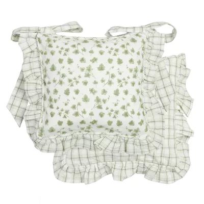 Clayre & Eef Stuhlkissen "Ivy Girlande" 40*40