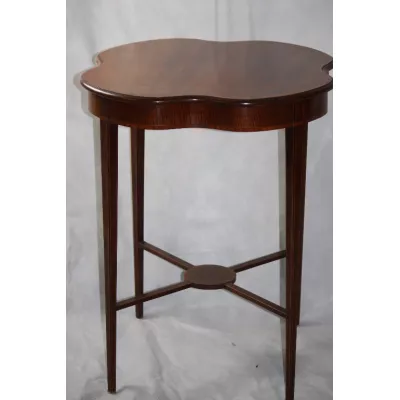 Edwardian Table, Mahagoni Tisch, ca. 1890