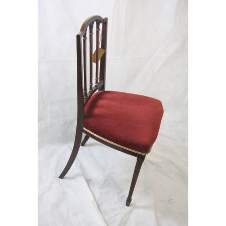 Single chair Mahagoni Stuhl Edwardian 1890