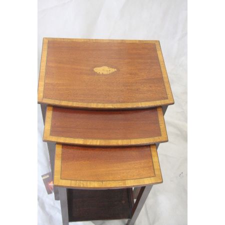 Satztische Nest of Table Mahagoni EDwardian 1890