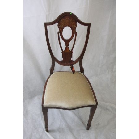 Mahagoni Stuhl Edwardian Chair 1890