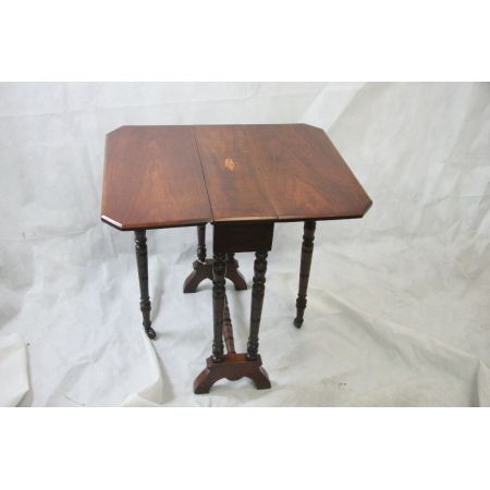 Mahagoni Sutherlandtable  Edwardian 1890