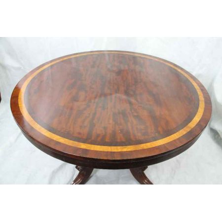 Runder mahagoni  Esstisch  Victorian