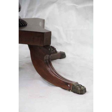 Runder mahagoni  Esstisch  Victorian