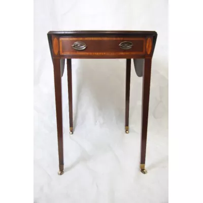 Mahagoni Tisch Pembroke table  Edwardian 1890 