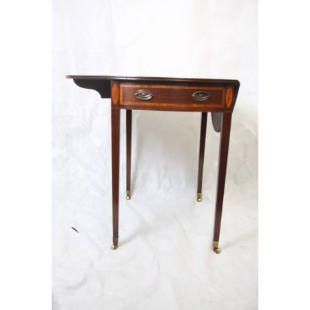 Mahagoni Tisch Pembroke table  Edwardian 1890
