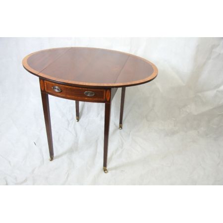 Mahagoni Tisch Pembroke table  Edwardian 1890