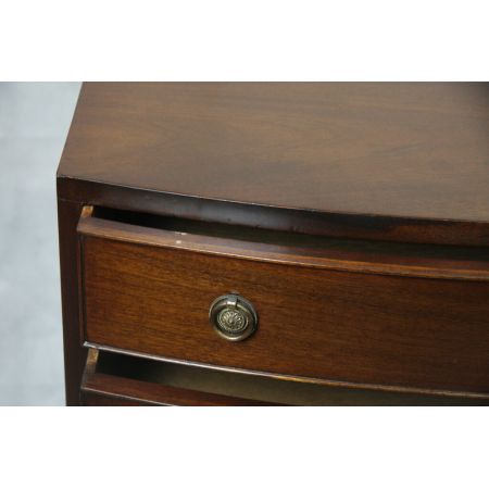 Mahagoni Kommode Bowfront COD England Victorian 1860