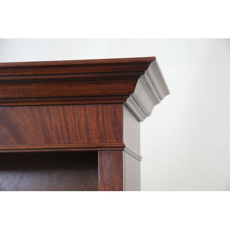 Bücherschrank Mahagoni open bookcase  auch in Eibe möglich