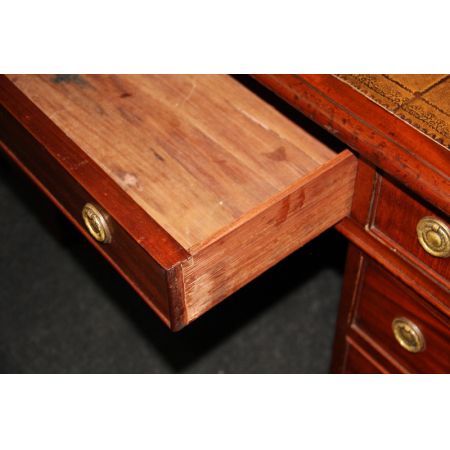 Pedastal desk Victorian Original