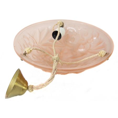 Französische Deckenleuchte Deckenschale mit Hortensien