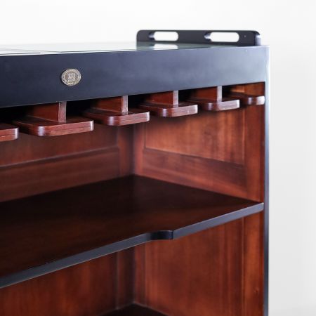 Casablanca Bar auf Rollen, Casablanca Stil, In Koffer Optik