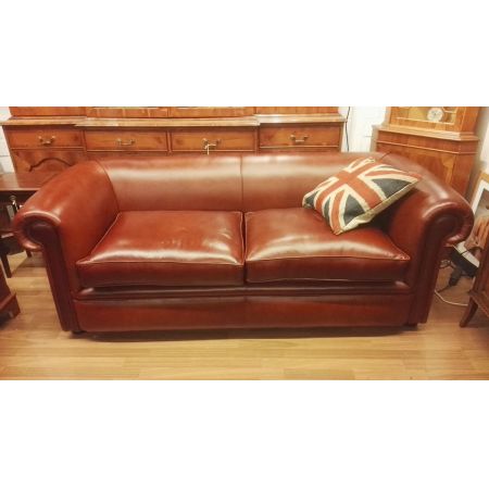 Chesterfield Sofa "London Classic Plain" 3-Sitzer