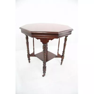 Original Edwardianischer Tea Table / Teetisch, Salontisch in Mahagoni