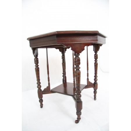 Original Edwardianischer Tea Table / Teetisch, Salontisch in Mahagoni