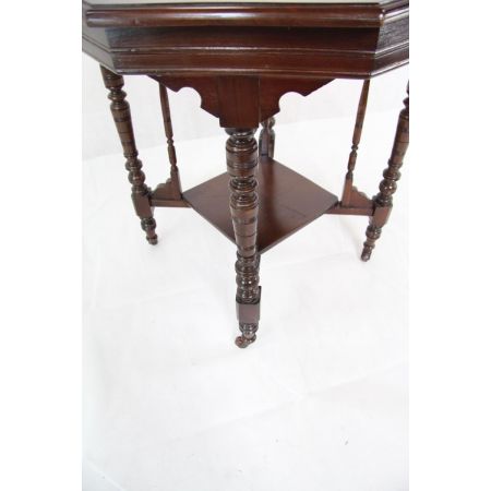 Original Edwardianischer Tea Table / Teetisch, Salontisch in Mahagoni
