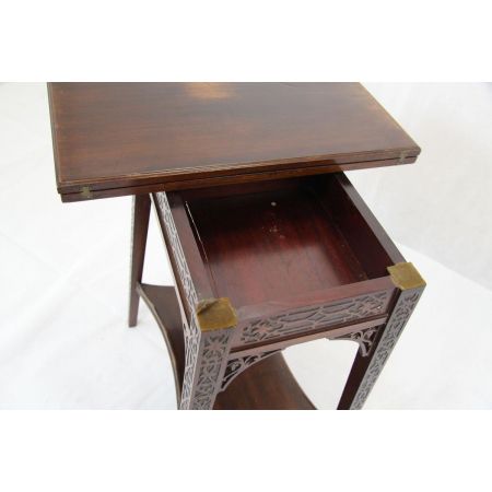 Card Table Spieltisch England Viktorianisch 1890