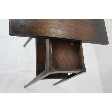 Table card Bridge Tisch Beistelltisch Eiche Original